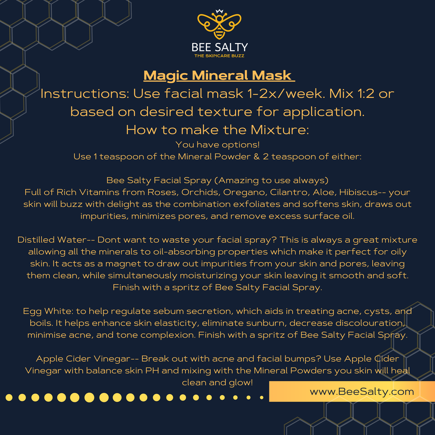 Magic Miracle Mask DIY Kit