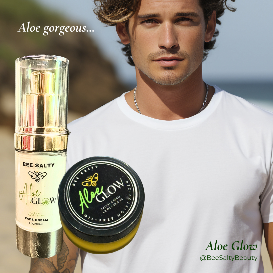 Aloe Glow Matte Moisturizer-Oil Free- All Ages Super amazing safe and helps with skin blemishes