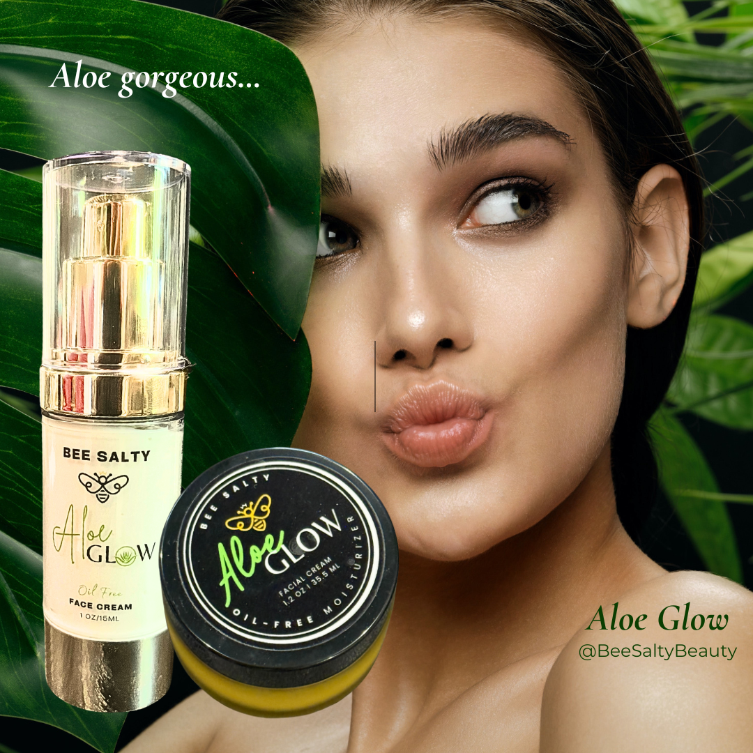 Aloe Glow Matte Moisturizer-Oil Free- All Ages Super amazing safe and helps with skin blemishes