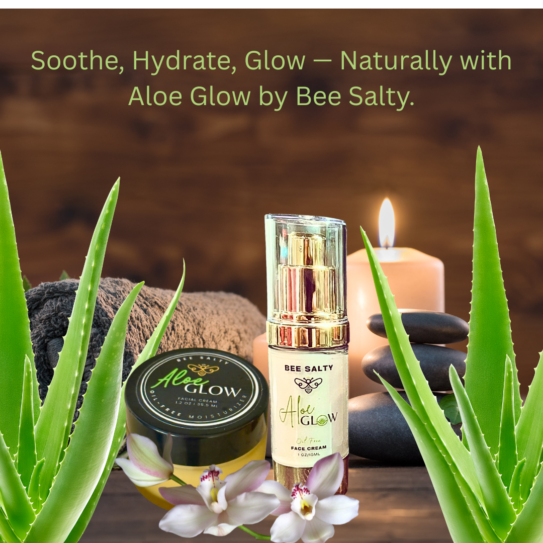 Aloe Glow Matte Moisturizer-Oil Free- All Ages Super amazing safe and helps with skin blemishes