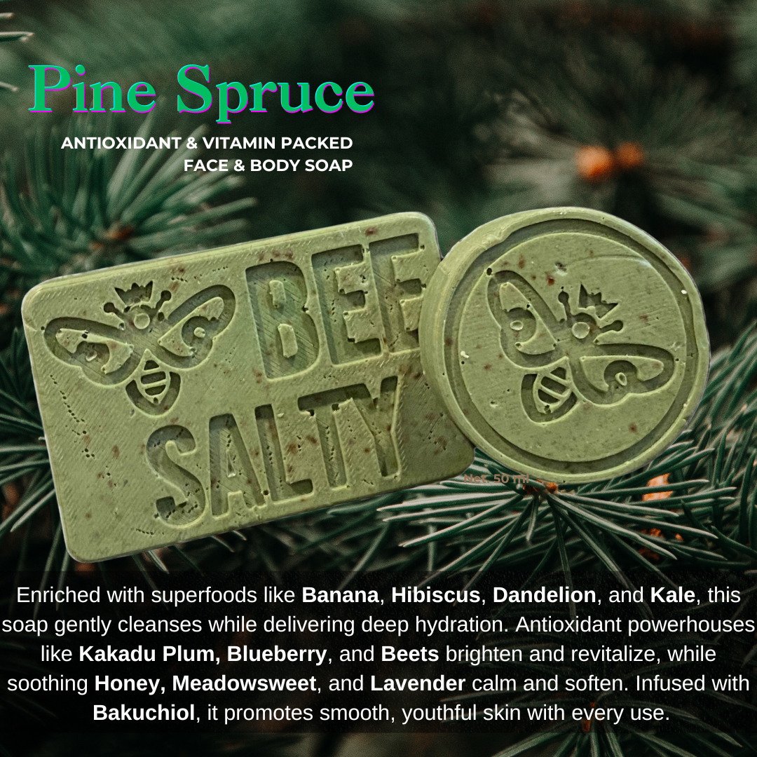 Pine Spruce Luxurious Soap Packed with Antioxidants & Vitamins