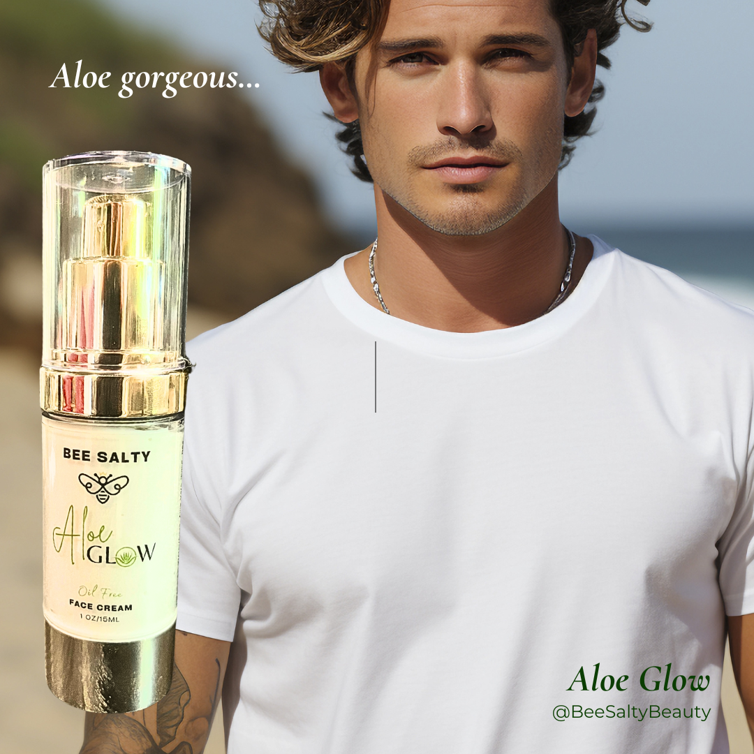 Aloe Glow Matte Moisturizer-Oil Free- All Ages Super amazing safe and helps with skin blemishes