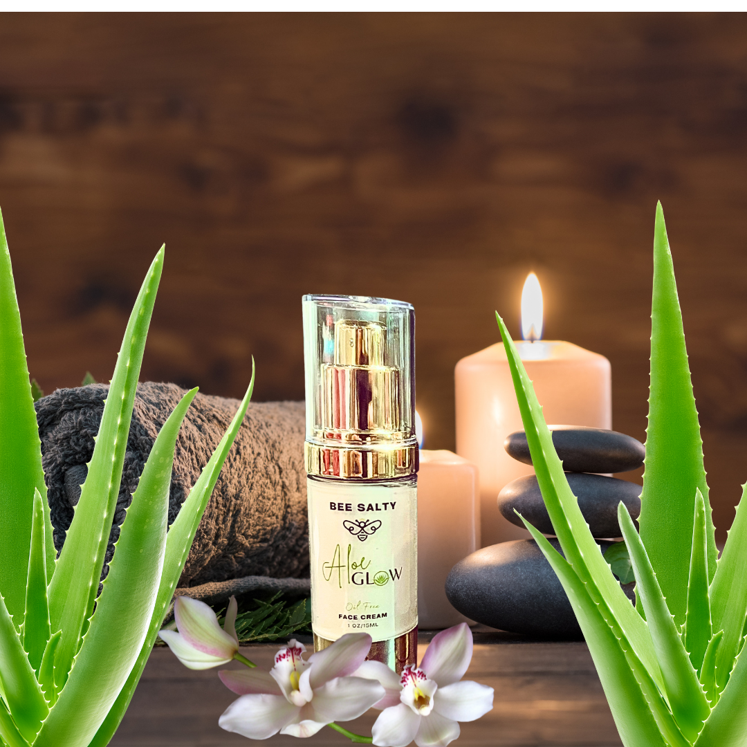 Aloe Glow Matte Moisturizer-Oil Free- All Ages Super amazing safe and helps with skin blemishes